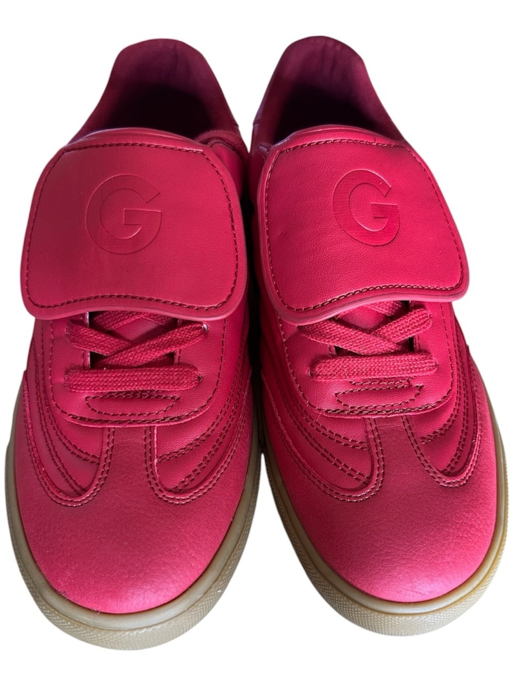 G by Guess Women's Pink Leather Sneakers